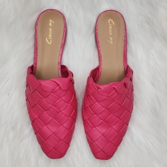 Circus by Sam Edelman Olena Mule Slides Flamingo Pink New In Box - Picture 7 of 16